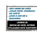 Look Placa Sinalizacao 15X20 San.Educativo M
