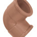 Amanco Cotovelo Soldavel Pvc Liso Liso  60Mm X 90