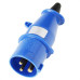 Steck Plug  2P+T 16A Azul 3076