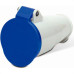 Steck Acopl. 2P+T 16A Azul 3056 Ip44