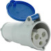 Steck Acopl. 2P+T 32A Azul 3256 Ip44