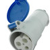 Steck Acopl. 2P+T 32A Azul 3256 Ip44