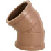 Krona Cotovelo Soldavel Pvc Liso Liso  20Mm X 45 - Kit C/50 Pc