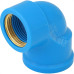 Krona Cotovelo Azul  25Mm X 3/4 - Kit C/20 Pc