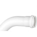 Krona Curva P/Esgoto Longa. 40 X 90 - Kit C/10 Pc Krona Curva P/Esgoto Longa. 40 X 90 - Kit C/10 Pc