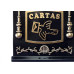 Real Caixa Carta Pvc  Pto/Ouro - 26P