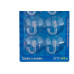 Western Gancho C/Ventosa Pvc C/06Pc Pr-406