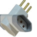 Luster Pino 3 Saida 2P+T  10A - 2044