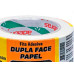 Adelbras Fita Dupla Face Pap.Bco  12X30M - Kit C/6 Rl