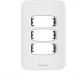 Alumbra Fora De Linha Placa Gracia Bca 4X2 3 Modulo-668