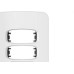 Alumbra Fora De Linha Placa Gracia Bca 4X2 3 Modulo-668
