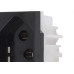 Alumbra Fora De Linha Modulo In.Pro Black T.2P+T 20A-510