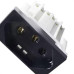 Alumbra Fora De Linha Modulo In.Pro Black T.2P+T 10A-509