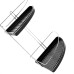 Stolf Porta Shampoo Dupla Fd.Pto-679P
