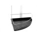 Stolf Porta Shampoo Dupla Fd.Pto-679P