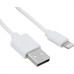 Dual Cabo Usb X Iphone Branco  2Mt