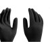 Imbat Luva Latex  Forrada Preta 09 - Kit C/12 Pr