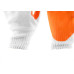 Imbat Luva Malha  Emborr.Laranja 09 - Kit C/12 Pr