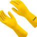 Imbat Luva Latex  Forrada Amarela 10 - Kit C/12 Pr