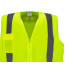 Kalipso Colete  Amarelo 1 Bolso.Xg