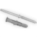 Zamar Suporte Prat.Invisiv.17Cm Zinc/Buch - Kit C/6 Un
