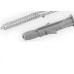 Zamar Suporte Prat.Invisiv.17Cm Zinc/Buch - Kit C/6 Un