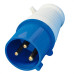 Jng Plug  2P+T 16A Azul Mgi-013 6H