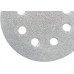 Disflex Disco Lixa Pluma Branco 6X120 6Furo - Kit C/10 Pc