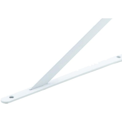 Suporte Prateleira Mao Francesa Thompson Forte 30Cm Branco - Kit C/12 Peças