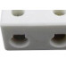 Conector Porcelana Brasfort 2 Polos - 16Mm Fixar - 8766 - Kit C/10 Pecas