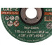 Disco Corte Ferro Itambe 4.3/8''X1/8''X49/62'' - Cae-2 - F-20 Makita - 2 Telas - Kit C/10 Pecas