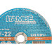 Disco Corte Refratario Itambe 7''X1/8''X7/8''- 2 Telas - Cf-22