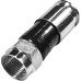 Conector Fio Coaxial Dezcomp Compressao Rg-06 Pacote Com 10 Pecas - Kit C/10 Pecas