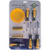 Kit Ferramenta Brasfort 22 Pecas Chave Fenda/Phillips/Bits/Catraca E Prato Magnetico