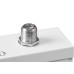 Modulo Ilumi Slim Tomada Conector Para Fio Coaxial Branco - 8163