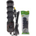 Filtro Linha Ilumi 5 Tomadas Interruptor E Fusivel 127/220V. Cabo Pp 3X0,75Mm Preto - 34014