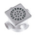 Caixa Sifonada Herc 100X100X50 Quadrada Cromada 5259
