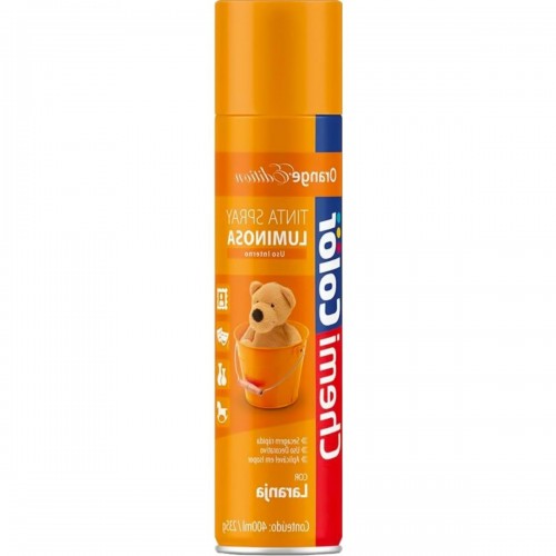 Spray Chemicolor Luminoso Laranja 400Ml/235G.