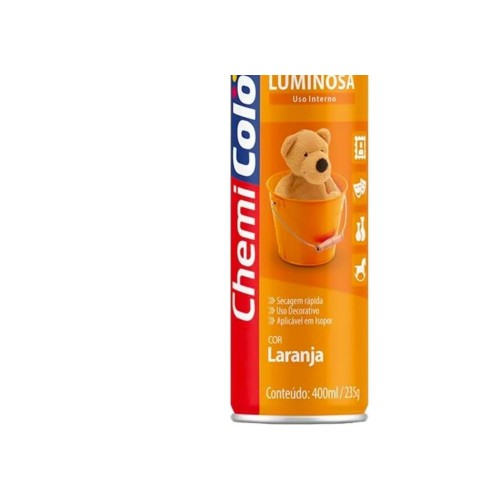 Spray Chemicolor Luminoso Laranja 400Ml/235G.