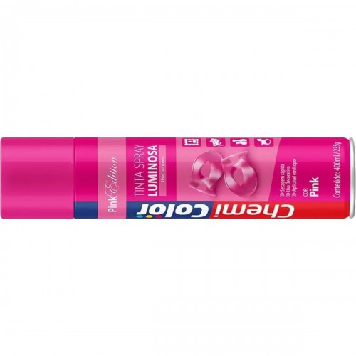 Spray Chemicolor Luminoso Pink 400Ml/235G.