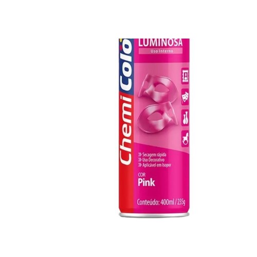 Spray Chemicolor Luminoso Pink 400Ml/235G.