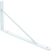 Suporte Prateleira Mao Francesa Podium 20Cm Branco - Kit C/12 Pecas