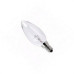 Lampada Vela Lisa Brasfort E-14 Clara 40Wx220V. - Kit C/5 Pecas