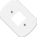 Placa Conjunto Fame Blanc 4X2 F-2 - 2 Interruptores - 785