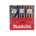 Broca Kit Makita Com 9 Pecas Aco Rapido/Widea/Madeira - D71962