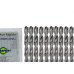 Broca Aco Rapido Brasfort 6,5Mm - 7480 - Kit C/10 Pecas