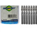 Broca Aco Rapido Brasfort   17/64'' - 7507 - Kit C/10 Pecas