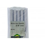 Broca Aco Rapido Brasfort   3/8'' - 7513 - Kit C/5 Peças