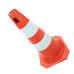 Cone Sinalizacao Plastcor 50Cm Laranja/Branco