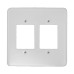 Placa Conjunto Ilumi Stylus Branco 4X4 - 3 Interruptores + 3 Interruptores - 257N